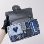 Load image into Gallery viewer, CHANEL Patchwork Denim Medium Flap

