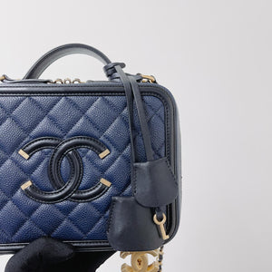 Chanel Vanity Case Filigree Medium