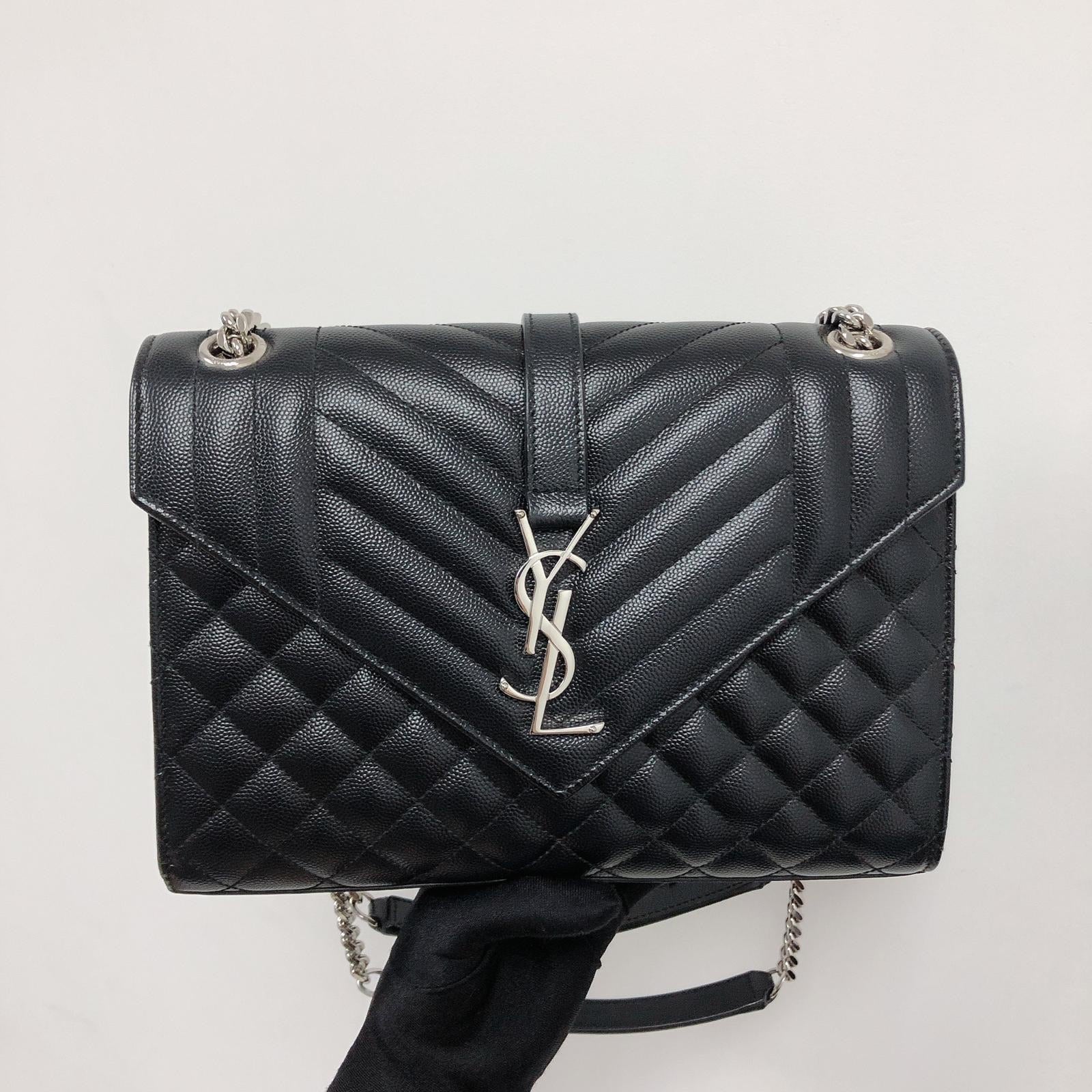 Saint Laurent Triquilt Envelope Bag