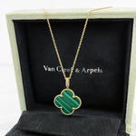 Load image into Gallery viewer, Van Cleef and Arpels Magic Alhambra 1 Motif Pendant and Necklace- VCA
