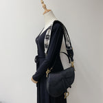 Load image into Gallery viewer, Christian Dior Saddle Bag and Strap
