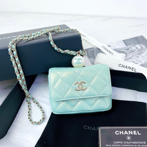 Chanel Pearl Card Wallet on Chain