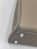 Load image into Gallery viewer, Hermes Kelly 32 Retourne Gris Tortourelle Togo Palladium Hardware
