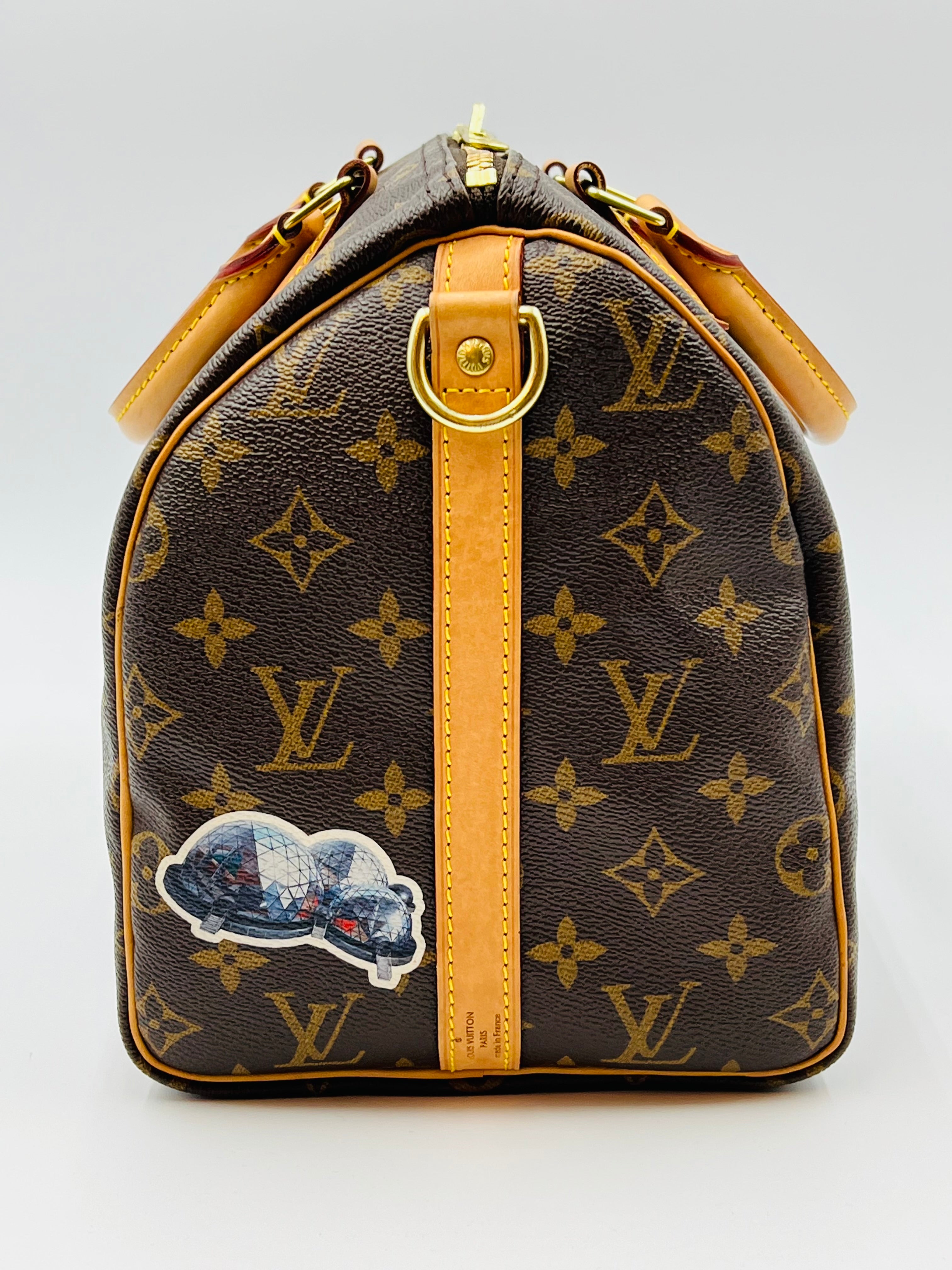 Louis vuitton speedy30 bandouliere world tour