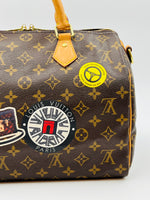 Load image into Gallery viewer, Louis vuitton speedy30 bandouliere world tour
