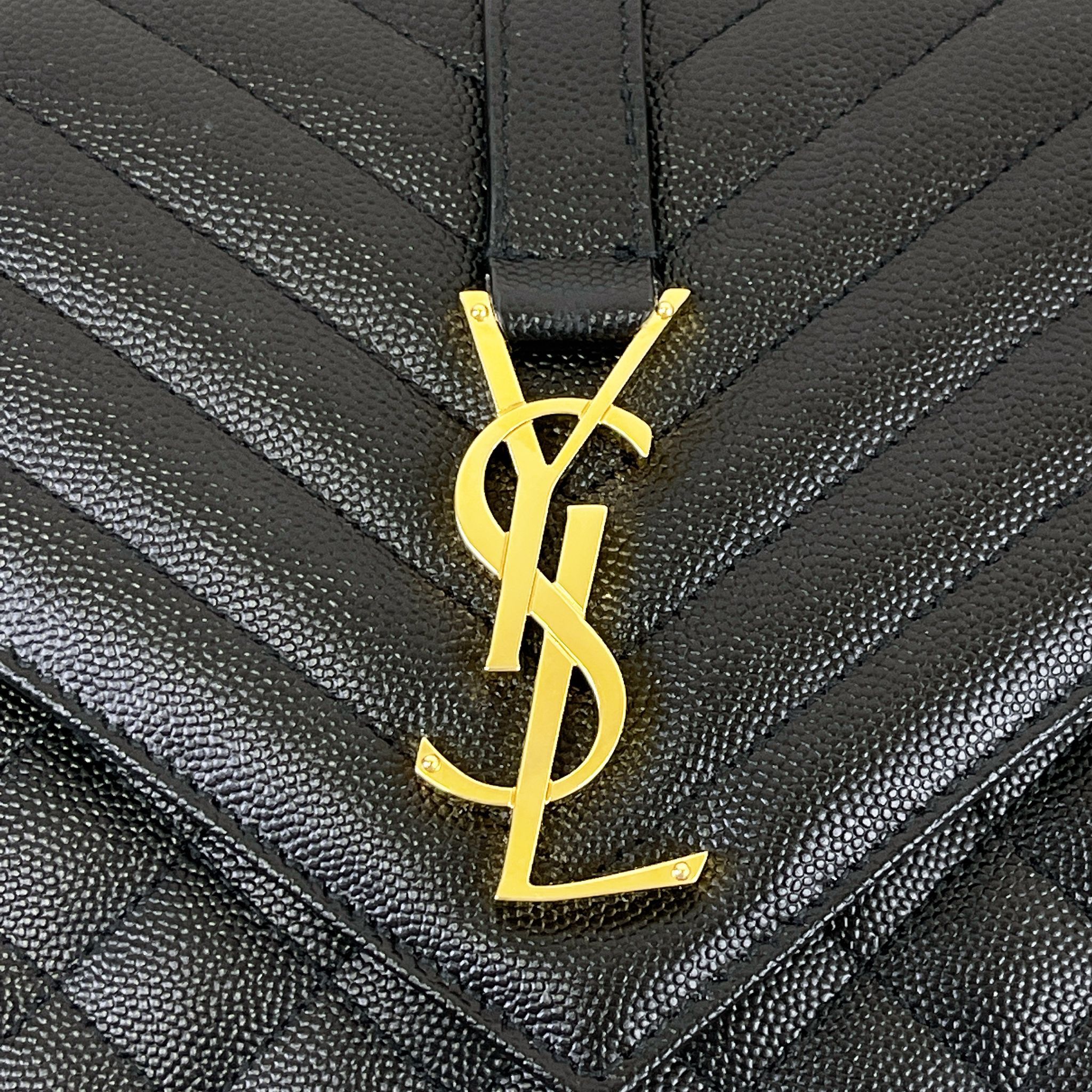 Ysl Envelope Triquilt Medium