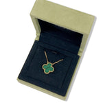 Load image into Gallery viewer, Van Cleef and Arpels Vintage Alhambra 1 Motif Pendant and Necklace - Vca
