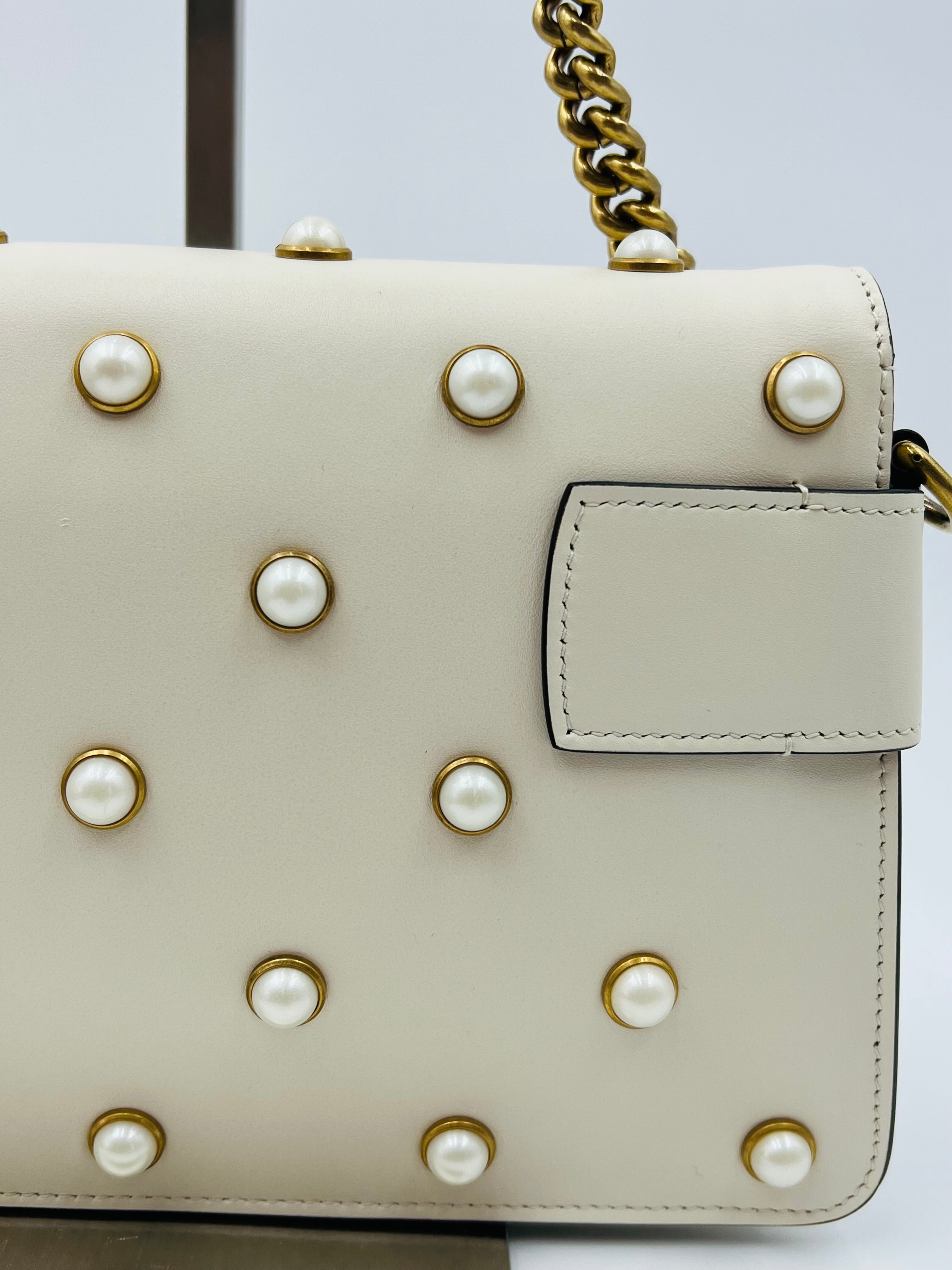 Dune studded bee online tote bag