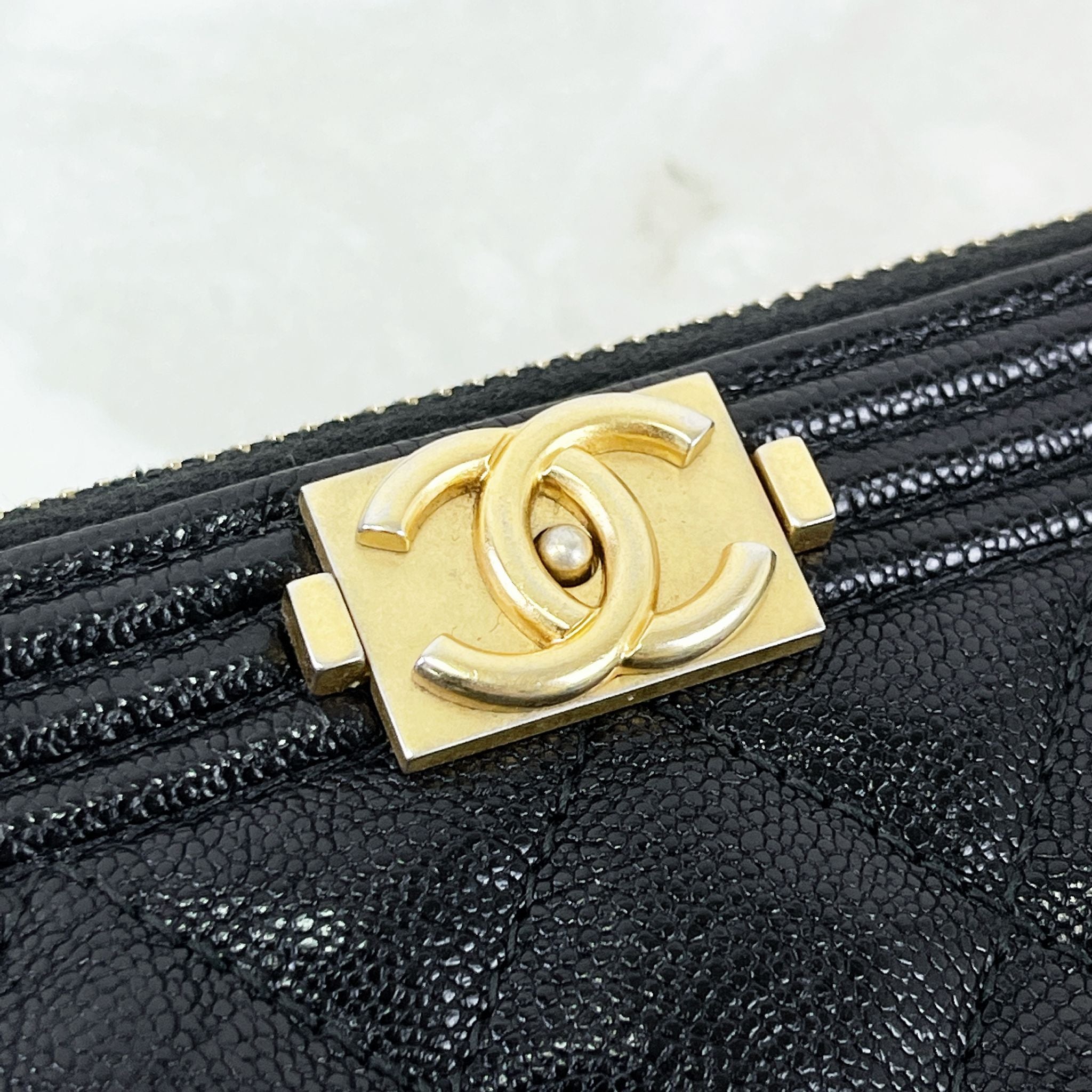 Chanel LeBoy Clutch on Chain