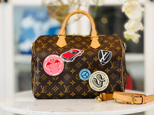 Louis vuitton speedy30 bandouliere world tour