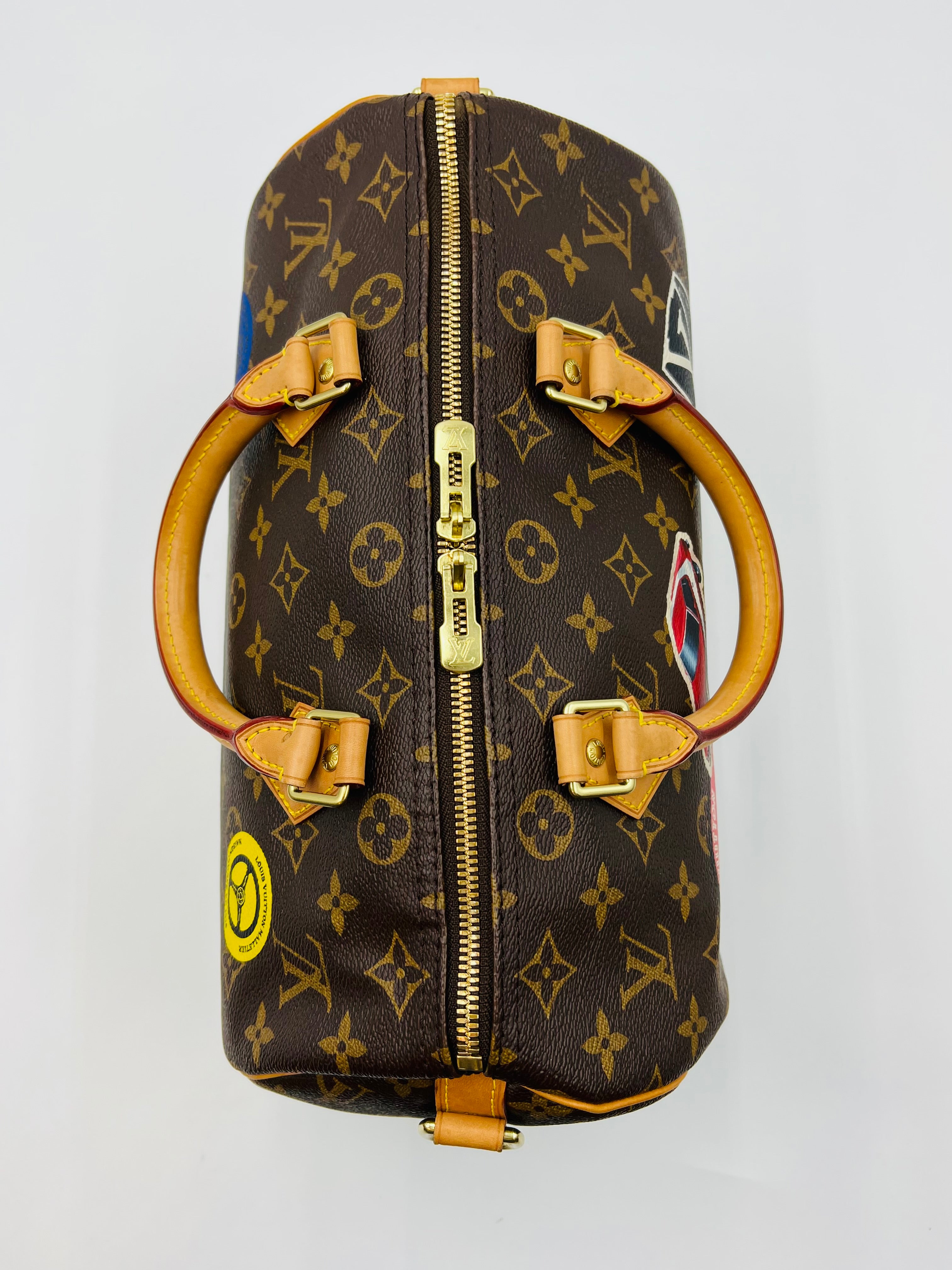 Louis vuitton speedy30 bandouliere world tour