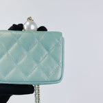 Load image into Gallery viewer, Chanel Pearl Card Wallet on Chain
