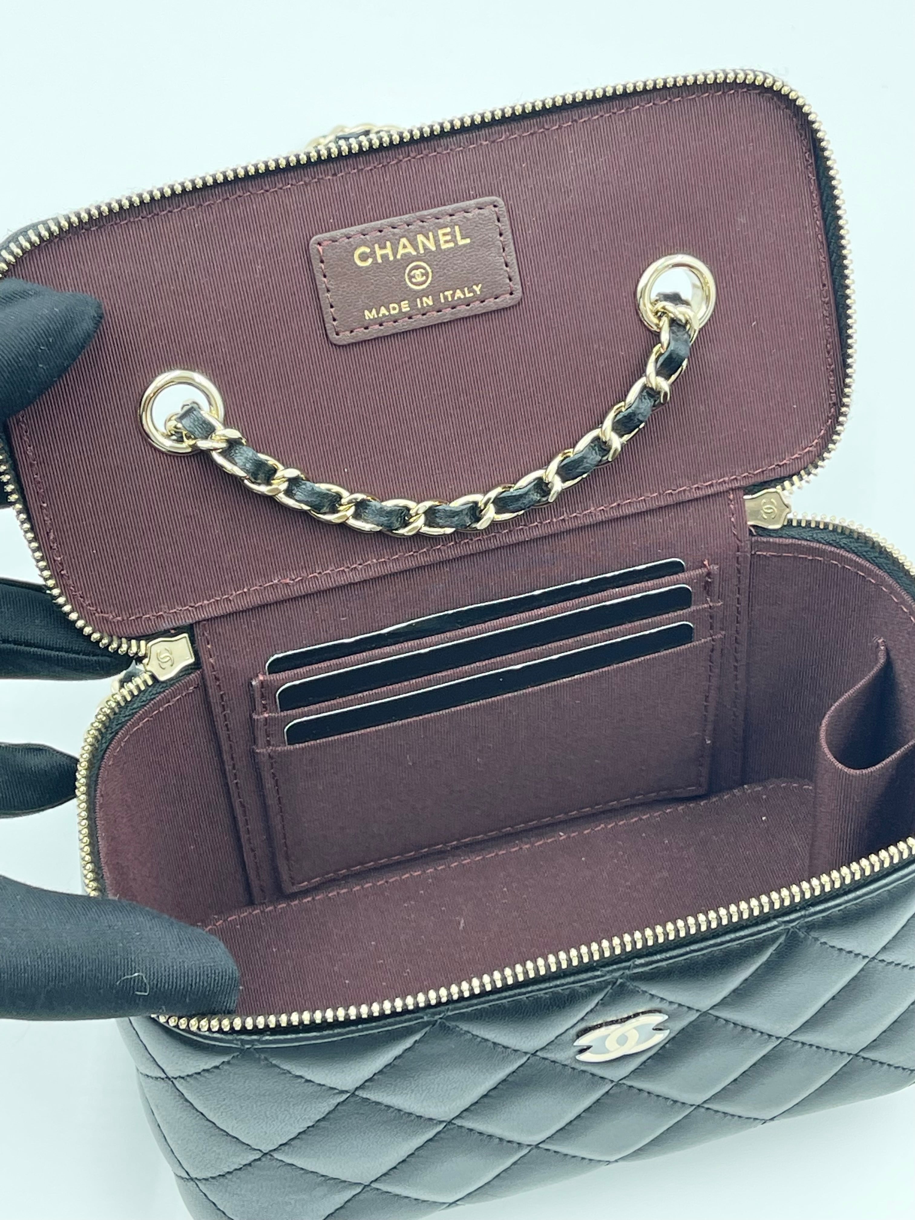 Chanel Mini Vanity on Chain, Rectangle
