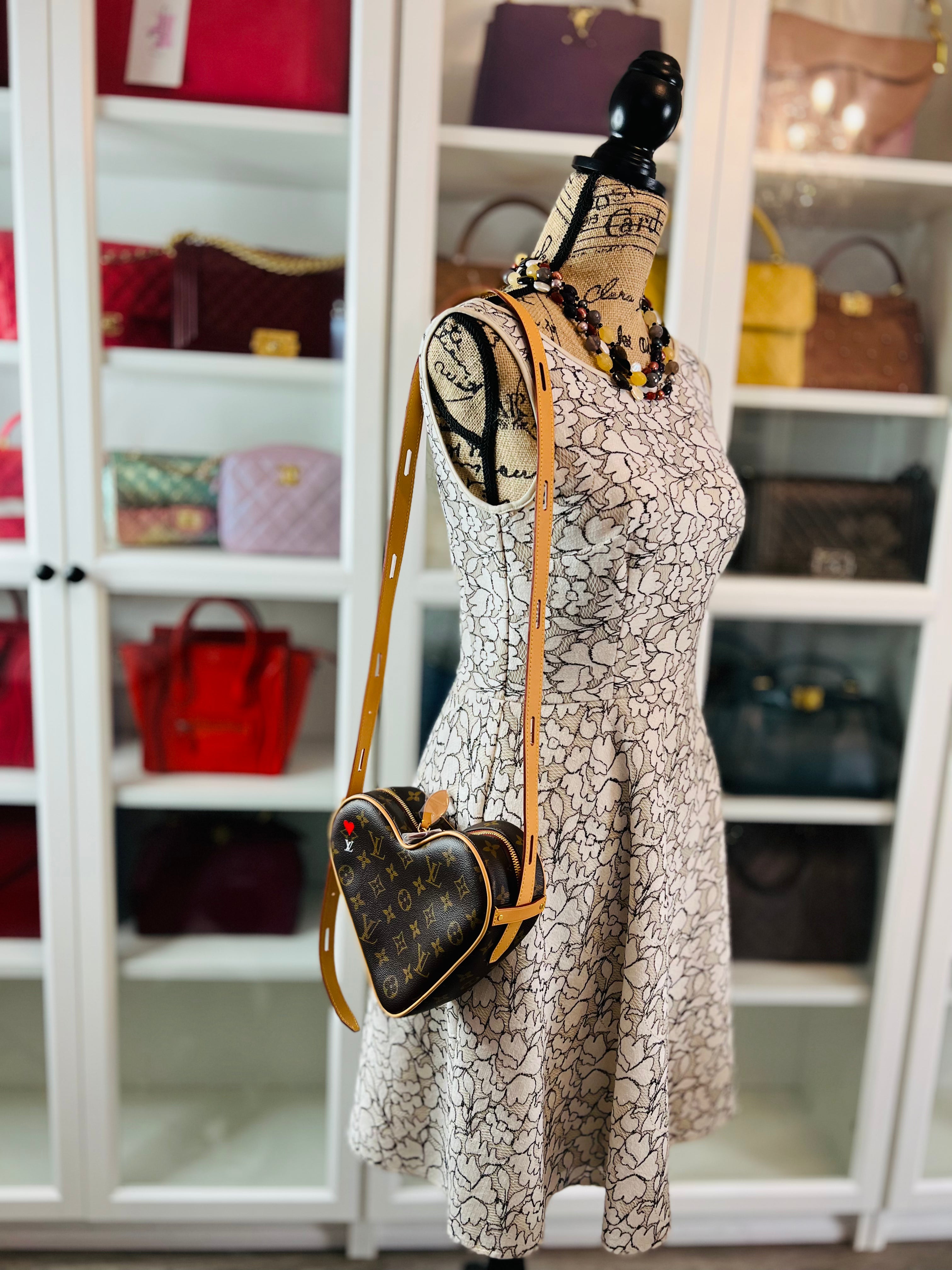 Louis vuitton heart online bag