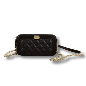 Chanel LeBoy Clutch on Chain