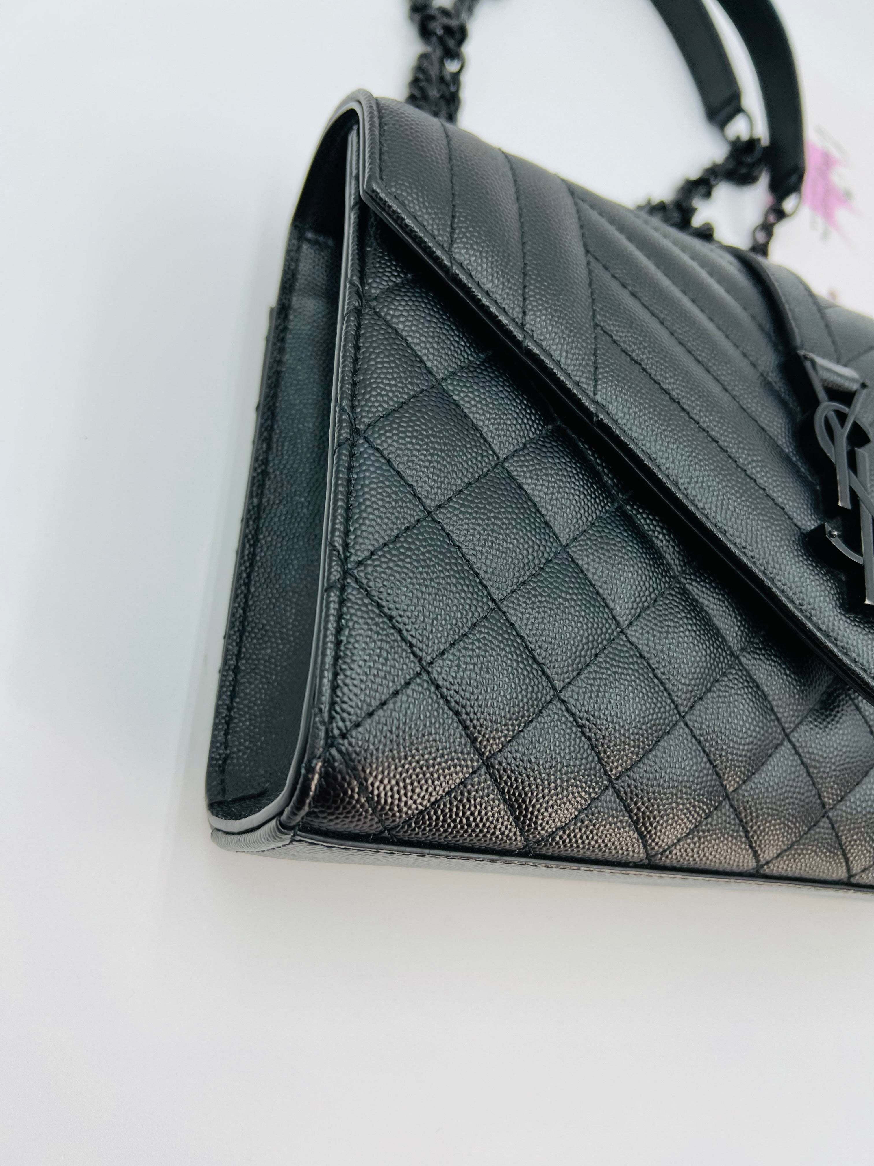 Saint Laurent Envelope Triquilt Medium